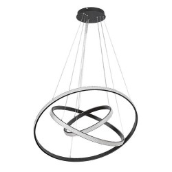 Pakabinamas šviestuvas Grete LED 100W 3000K Šilta balta (Juoda)