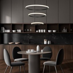 Pakabinamas šviestuvas Grete LED 100W 3000K Šilta balta (Juoda)