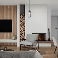 Pakabinamas šviestuvas Rovier E27 1x MAX 40W (Matinė Juoda)