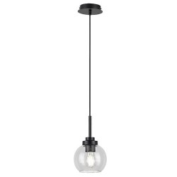 Pakabinamas šviestuvas Tirina E27 1x MAX 15W (Matinė Juoda)