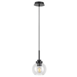 Pakabinamas šviestuvas Tirina E27 1x MAX 15W (Matinė Juoda)