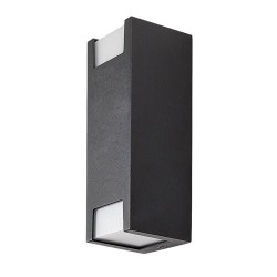 Sieninis lauko šviestuvas Cernon GU10 2x MAX 7W (Juoda)