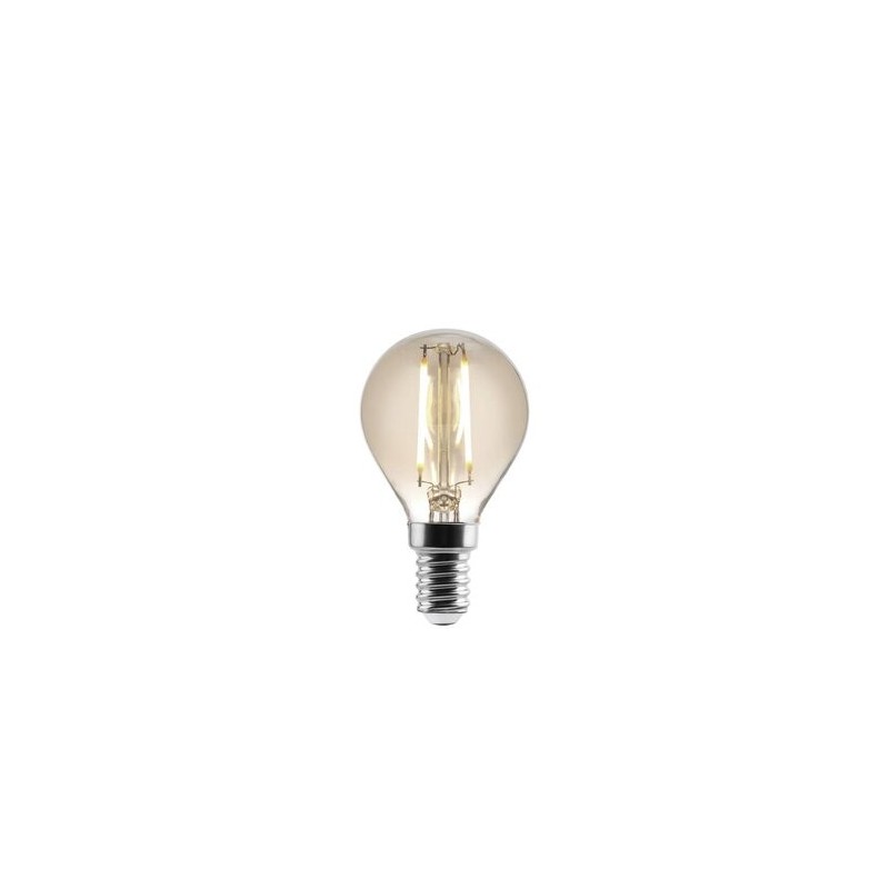 LED lemputė E14 Filament-LED 6W G45 2700K Šilta balta