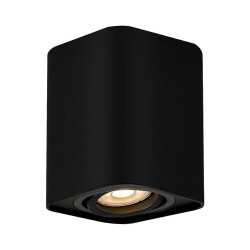 Lubinis šviestuvas Kobald GU10 1x MAX 42W (Matinė Juoda)