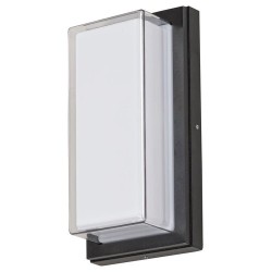 Sieninis lauko šviestuvas Andorra LED 12W 4000K Neutrali balta (Juoda)