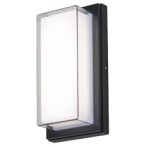 Sieninis lauko šviestuvas Andorra LED 12W 4000K Neutrali balta (Juoda)