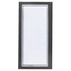 Sieninis lauko šviestuvas Andorra LED 12W 4000K Neutrali balta (Juoda)