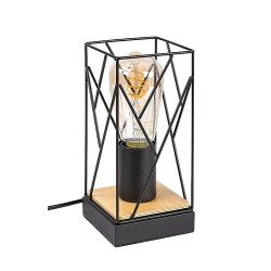 Stalinis šviestuvas Boire E27 1x MAX 40W (Juoda)