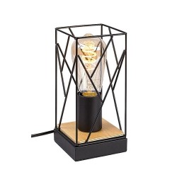 Stalinis šviestuvas Boire E27 1x MAX 40W (Juoda)