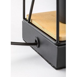Stalinis šviestuvas Boire E27 1x MAX 40W (Juoda)