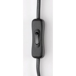 Stalinis šviestuvas Boire E27 1x MAX 40W (Juoda)
