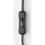 Stalinis šviestuvas Boire E27 1x MAX 40W (Juoda)
