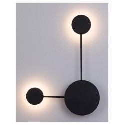 Sieninis šviestuvas Amadeo LED 7W 4000K Neutrali balta (Juoda)