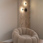 Sieninis šviestuvas Amadeo LED 7W 4000K Neutrali balta (Juoda)