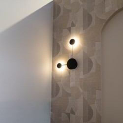 Sieninis šviestuvas Amadeo LED 7W 4000K Neutrali balta (Juoda)