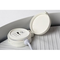 Lubinis lauko šviestuvas Tartu LED 24W 2800-6000K CCT keičiama balta spalva (Matinė Balta)