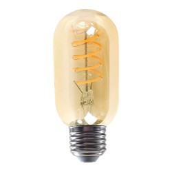 LED lemputė E27 Filament-LED 4W T45 3000K Šilta balta
