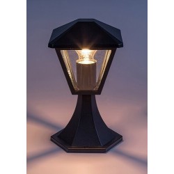 Pastatomas lauko šviestuvas Paravento E27 1x MAX 40W (Juoda)