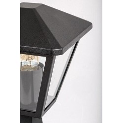 Pastatomas lauko šviestuvas Paravento E27 1x MAX 40W (Juoda)