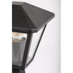 Pastatomas lauko šviestuvas Paravento E27 1x MAX 40W (Juoda)