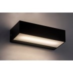 Sieninis lauko šviestuvas Halden LED 9W 4000K Neutrali balta (Juoda)