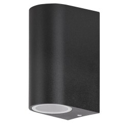 Sieninis lauko šviestuvas Chile GU10 2x MAX 35W (Juoda)