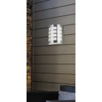 Sieninis lauko šviestuvas Sevilla E27 MAX 11W (Chromo)