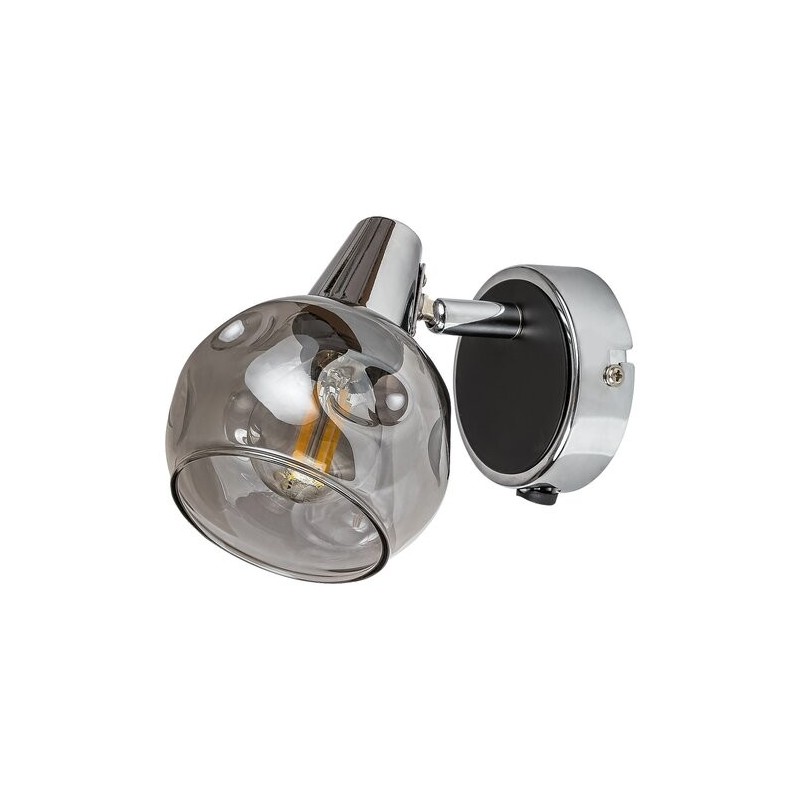 Sieninis šviestuvas Tamara E14 1x MAX 40W (Chromo)