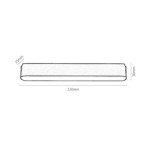 LiTrack magnetinės sistemos šviestuvas Line06V 2700-5500K CCT keičiama balta spalva (Juoda)