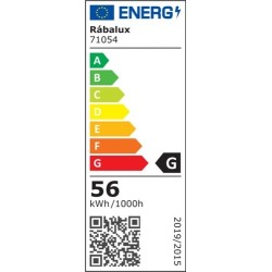 Lubinis šviestuvas Iliana LED 56W 3000K Šilta balta (Sidabro)