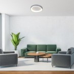 Lubinis šviestuvas Iliana LED 56W 3000K Šilta balta (Sidabro)
