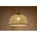 Pakabinamas šviestuvas Rattan E27 1x MAX 25W (Juoda)