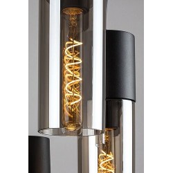 Pakabinamas šviestuvas Ronno E27 4x MAX 25W (Juoda)