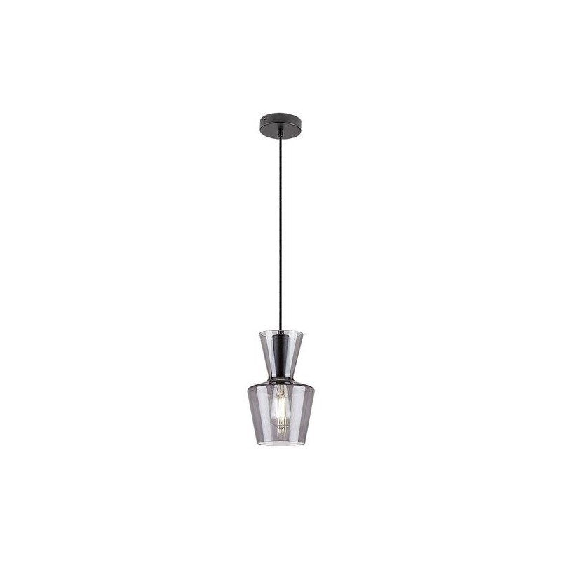 Pakabinamas šviestuvas Abra E27 1x MAX 60W (Matinė Juoda)