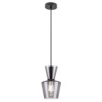Pakabinamas šviestuvas Abra E27 1x MAX 60W (Matinė Juoda)
