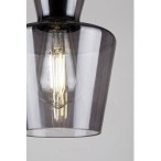 Pakabinamas šviestuvas Abra E27 1x MAX 60W (Matinė Juoda)