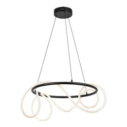 Pakabinamas šviestuvas Montema LED 54W 4000K Neutrali balta (Juoda)