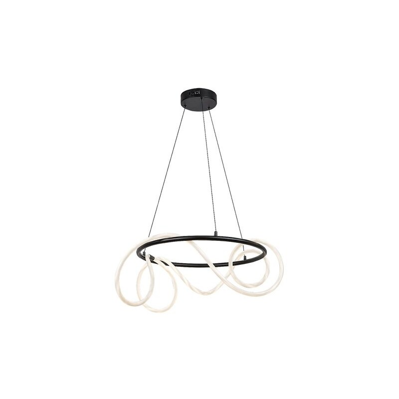 Pakabinamas šviestuvas Montema LED 54W 4000K Neutrali balta (Juoda)