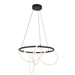 Pakabinamas šviestuvas Montema LED 54W 4000K Neutrali balta (Juoda)