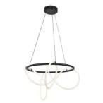 Pakabinamas šviestuvas Montema LED 54W 4000K Neutrali balta (Juoda)