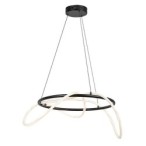 Pakabinamas šviestuvas Montema LED 54W 4000K Neutrali balta (Juoda)
