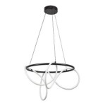 Pakabinamas šviestuvas Montema LED 54W 4000K Neutrali balta (Juoda)