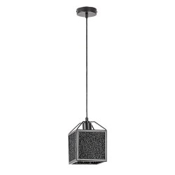 Pakabinamas šviestuvas Samilo E27 1x MAX 40W (Juoda)