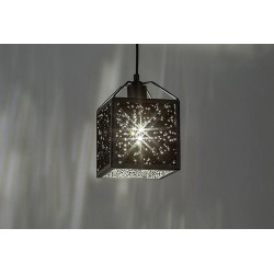 Pakabinamas šviestuvas Samilo E27 1x MAX 40W (Juoda)