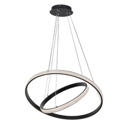 Pakabinamas šviestuvas Grete LED 60W 3000K Šilta balta (Juoda)