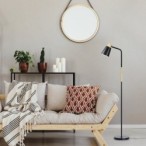 Toršeras Azim E27 1x MAX 40W (Juoda)
