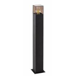Pastatomas lauko šviestuvas Loanda E27 1x MAX 12W (Juoda)