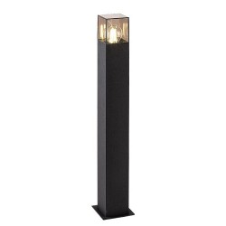 Pastatomas lauko šviestuvas Loanda E27 1x MAX 12W (Juoda)
