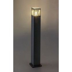 Pastatomas lauko šviestuvas Loanda E27 1x MAX 12W (Juoda)