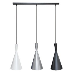 Pakabinamas šviestuvas Trincola E27 3x MAX 40W (Juoda)